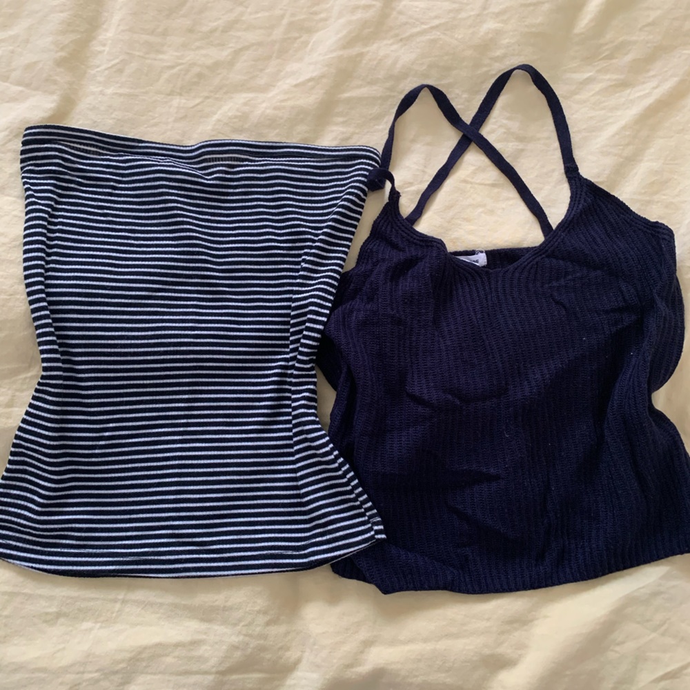 TWO FOR ONE BUNDLE- Both tops from garage